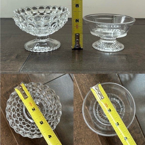Vintage Footed Dishes x2 - Picture 15 of 16